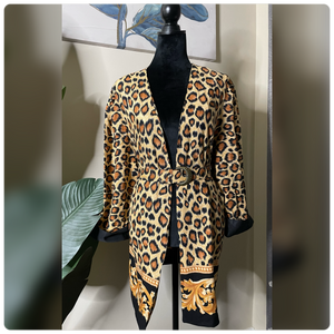 Leopard Kimono Belt Combo